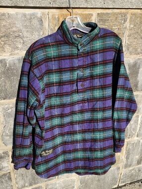 Vermont Flannel Co Plaid Pullover Men's Small
